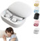 Somnioz Wireless Sleep Earbuds, Active Noise Cancelling - Bluetooth 5.3 Wireless Earphones, For Side Sleepers, Comfort Fit for Sleeping, Working (White)