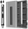 Mini Electric Screwdriver Set, Cordless Precision Electric Screwdriver with 48 S2 Preicison Bits, 2 Torque Settings, 2 LED Lights, Up to 180min Use Time,Mini Power Repair Tool Kit for PC RC Electronic