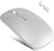Azmall Kabellose Bluetooth Maus für MacBook Pro/Air/Mac/iPad/Laptop/Desktop/Mac/PC/Computer/Telefon - Tragbare schlanke, leise Büromäuse mit USB-C-Adapter 2,4 GHz -Mäuse Kabellos