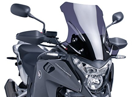 Puig 5993F Touring Windscreen improved wind protection, Dark Smoke