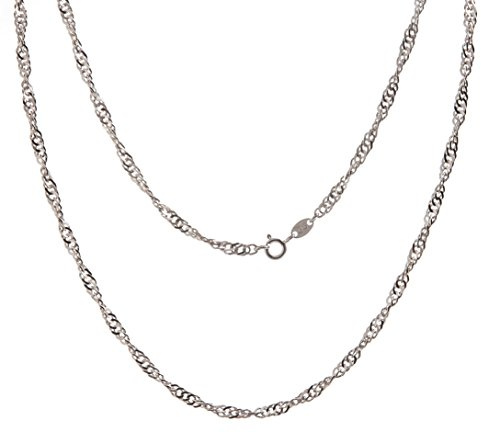 Silberketten Store Kinder-Singapurkette 2,3mm - Länge 36cm, 925 Silber