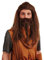 Fun Shack Wikinger Perücke Herren, Wikinger Bart, Wikinger Perücke, Perücke Bart, Perücke Wikinger, Wikinger Fasching, Bärte Fasching, Zauberer Perücke, Gallier Perücke, Fasching Wikinger