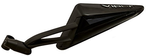 Far 7329 Rückspiegel SX, Typ Viper 7, Sockel manurbio, Schwarz