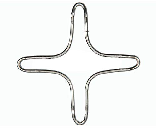 Recamania Parrilla Auxiliar Fuego encimera Standard cromada diametro 160 mm