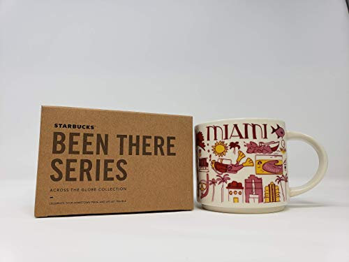 Starbucks MIAMI Been There Series Across The Globe Collection Ceramic Coffee Mug