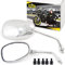 Rückspiegel Spiegel Set kompatibel mit Daelim S1 EU 125, ET 250, ET 300 (V8)