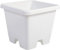 Iris Ohyama, Pot pour plantes jardinière aérienne avec système de drainage de l'eau pour le jardinage - Air Vegetable Planter 400, Blanc