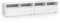 Vicco Lowboard Ruben, Fernsehtisch, Weiß, 200 x 42 cm