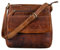 STILORD 'Jodie' Leder Umhängetasche Damen Vintage Handtasche Elegante Ledertasche Crossbody Bag Frauen Schultertasche Tasche Klein Echtleder, Farbe:prestige - braun