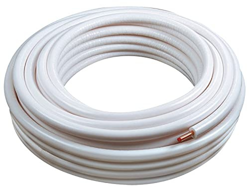 Tuyau en cuivre pour climatisation 50 m 1/4 x 0,8 mm