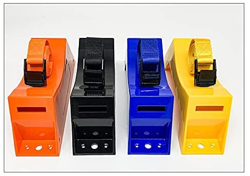 Guangcheng Gas Tank Bottle Rack Holder Wall Mounts,Propane Tank Cylinder Rack Compatible With Boat,RVs,Trailers (Color : Blue)