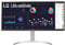 LG 34WQ650-W - Monitor UltraWide Ultrapanorámico 34 pulgadas, 21:9, Panel IPS: 2560x1080, 400cd/m², 1000:1, sRGB >99%, diag. 86.6cm, entr: HDMIx1, DPx1, USB-Cx1, Inclinación Ajustable, Color Blanco