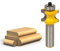 1/2 Shank Bullnose Router Bit 3/16r - 3/8 Bead Woodworking Cutter Tenon Cutter For Woodworking Tools