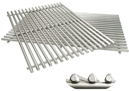 GRILLJOB 9,5 mm Sear Rost für Weber Genesis 300 Serie, E310 E320 E330 S310 S320 S330, Weber Grillrost Edelstahl Grillroste Ersatzteile Weber Genesis Grillroste 7528 7524
