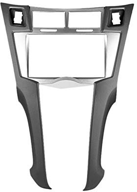 YSBRYD Kit de cadre d'autoradio stéréo 2 DIN pour de bord pour Yaris Vitz Platz 2005–2011 lecteur DVD