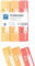 75 Heftstreifen - Pappe, Recycling-Karton, 3 Bündel á 25 Stück - MADE IN GERMANY, Blauer Engel zertifiziert (gelb, orange, rot)