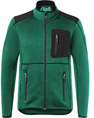 KÜBLER Weather Strickjacke | Herren Strick Jacke für Arbeit & Outdoor | Strickjacke Herren | Leichte Strickfleecejacke | Atmungsaktiv & strapazierfähig | Herrenstrickjacke mit Reißverschluss