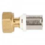 Raccord multicouche écrou tournant à sertir 26/34 - Ø26-1” - 30314-26-26 - Fixoconnect - Ayor