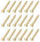 METALLIXITY Small Nails (2.8x30mm) 25pcs, Brass Tiny Hardware Nails - for Household Woodworking, Brass Tone