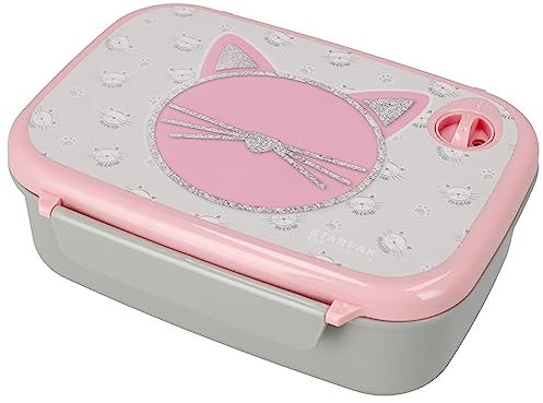 Colazione, Lunchbox per Panini Gattino 17x14x6 cm