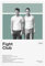 EYEZER Fight Club Filmposter auf Leinwand, Poster, Wandkunst, Dekor, Bild, Gemälde für Wohnzimmer, Schlafzimmer, Dekoration, ungerahmt, 30 x 45 cm