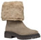 Geox D Iridea M, Stivale alla Caviglia Donna, Tortora, 34.5 EU