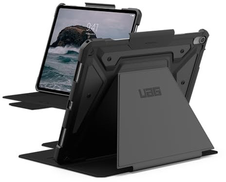 URBAN ARMOR GEAR Metropolis SE Case Apple iPad Air 13 Hülle (M2 / 2024) (Wake/Sleep Funktion, Apple Pencil/Crayon Stift-Halter, Standfunktion) schwarz