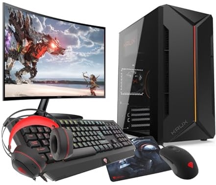 VIST Kit Gaming RGB Ryzen 7 5700G - RAM 32GB - RX VEGA - SSD 1TB M.2 - WIFI - LCD 24 - W11 Pro
