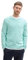 TOM TAILOR Herren Strickpullover mit V-Ausschnitt, 22232 - Soft Mint Green Melange, M