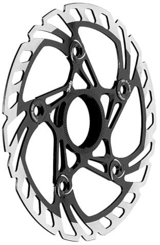 Deda Elementi Floating Disc Brake Rotor, Silver/Black, 140mm