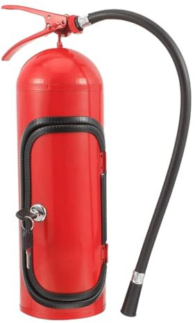 ChongKuan Feuerlöscher Minibar Feuerlöscher Bar Feuerwehr Geschenke Für Männer Minibar Geschenk Feuerwehr Geschenke Feuerlöscher Bar Für Männer Deko Erwachsene (A)