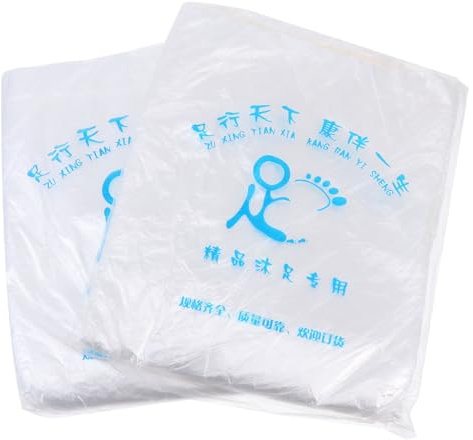 VICASKY Foot Spa Pedicure Liners 170 Pack Disposable Foot Soaking Bags for Home Spa Use
