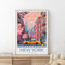 Vintage New York Reise Landschaft Poster Drucke Retro Wand Kunst Leinwand Malerei New York City Skyline Decor Home Decor 30X40Cm Kein Rahmen