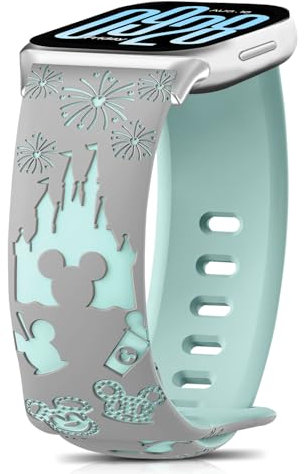 CeiBand Cartoon Gravierte Silikon Armband Kompatibel mit Xiaomi Redmi Watch 5 Active/5 Lite/S4, Damen 22mm Sport Uhrenarmband für Xiaomi Watch S4 Sport/S3/2 Pro/S1 - Grau Grün