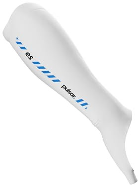 Pulsar Gaming Gears eS Armsleeve A high-strength band for enhanced focus, Reduce fatigue (Open Palm Long, White, L)