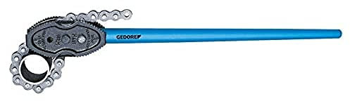 Gedore 122006 Kettenrohrzange, amerikanisches Modell 1-6, Zoll