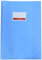 Brunnen 104052434 Hefthülle / Heftumschlag (A4, Folie, mit Namensschild) hellblau