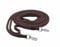 AMKA Westernzügel Split Reins Baumwolle 20 mm Freizeitzügel mit Snaps mit Lederklatsche geteilt