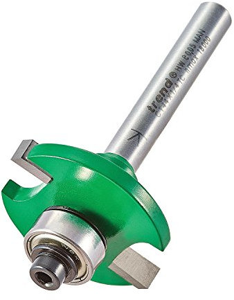 Trend CraftPro Slotting Router Cutter, 1/4 Inch Shank, 4.7mm Cutting Depth, 9.5mm Groove Depth, Tungsten Carbide Tipped, C144X1/4TC