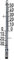 Lantelme 35cm Gartenthermometer Temperatur -30°C bis 50°C Analog | Präziser Kunststoff Thermometer Farbe Schwarz für Zimmer Innen Garten Außen | Wetterfest Umweltfreundlich ohne Batterien