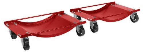 Sealey WS454 Wheel Dolly Set, 454Kg Capacity