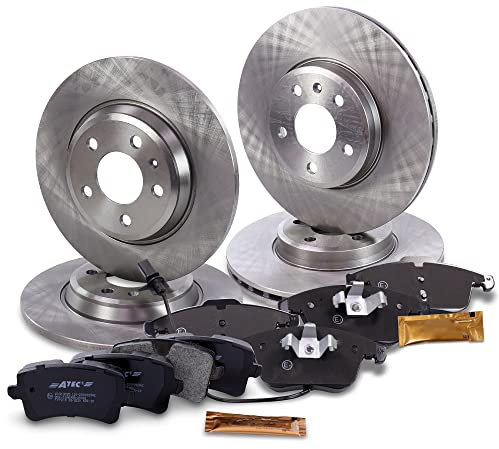4x Bremsscheiben + Bremsbeläge Bremsklötze Vorne + Hinten