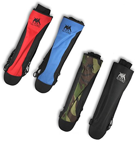 elToro Rückenköcher Back Pack (schwarz); aus wasserabweisendem Nylon, Zubehör für Pfeil und Bogen, Bogenschießen, Köcher für Pfeile
