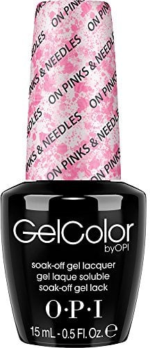 O.P.I Gel Nail Polish, On Pink Plus Needles