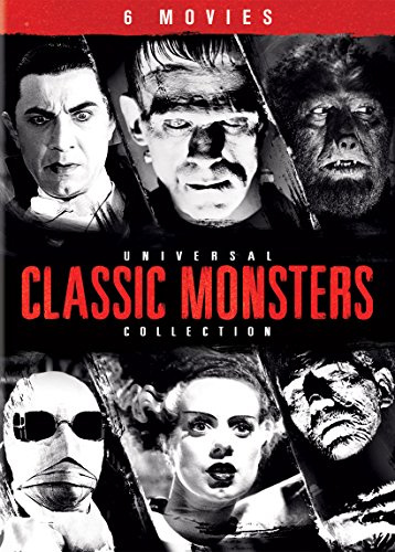 Universal Classic Monsters 6-Movie Collection (Dracula / Frankenstein / The Bride of Frankenstein / The Wolf Man / The Invisible Man / The Mummy) [DVD]