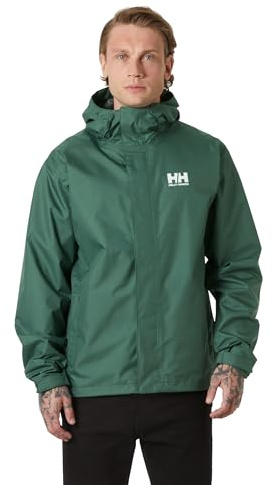 Helly Hansen Mens Seven J Jacket, Green, L