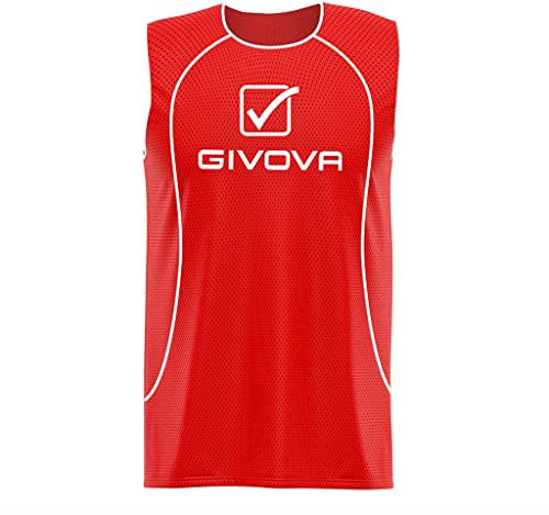 Givova, jacke fluo sponsor  big logo, rot, S/M