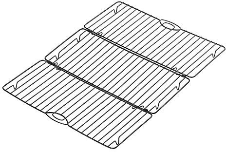 Tala Non-Stick Rectangular Folding Cake Cooling Rack,23 x 43cm
