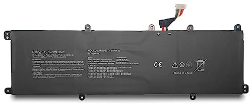 C31N1622 31CP5/70/81 Remplacement de la batterie d'ordinateur portable pour Asus ZenBooK UX3430UA UX530UQ UX530UX UX430UA UX430UN UX430UQ UX530UX-FY027T UX430UN-GV070T UX3430UA-GV348T(11.55V 50Wh)