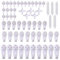 tonyg-p 60 Pack Non-Trace Picture Hooks for Hard Wall, Multi Function Heavy Duty Hardwall Drywall Picture Hanging Set for Picture Photo Frame Hanging